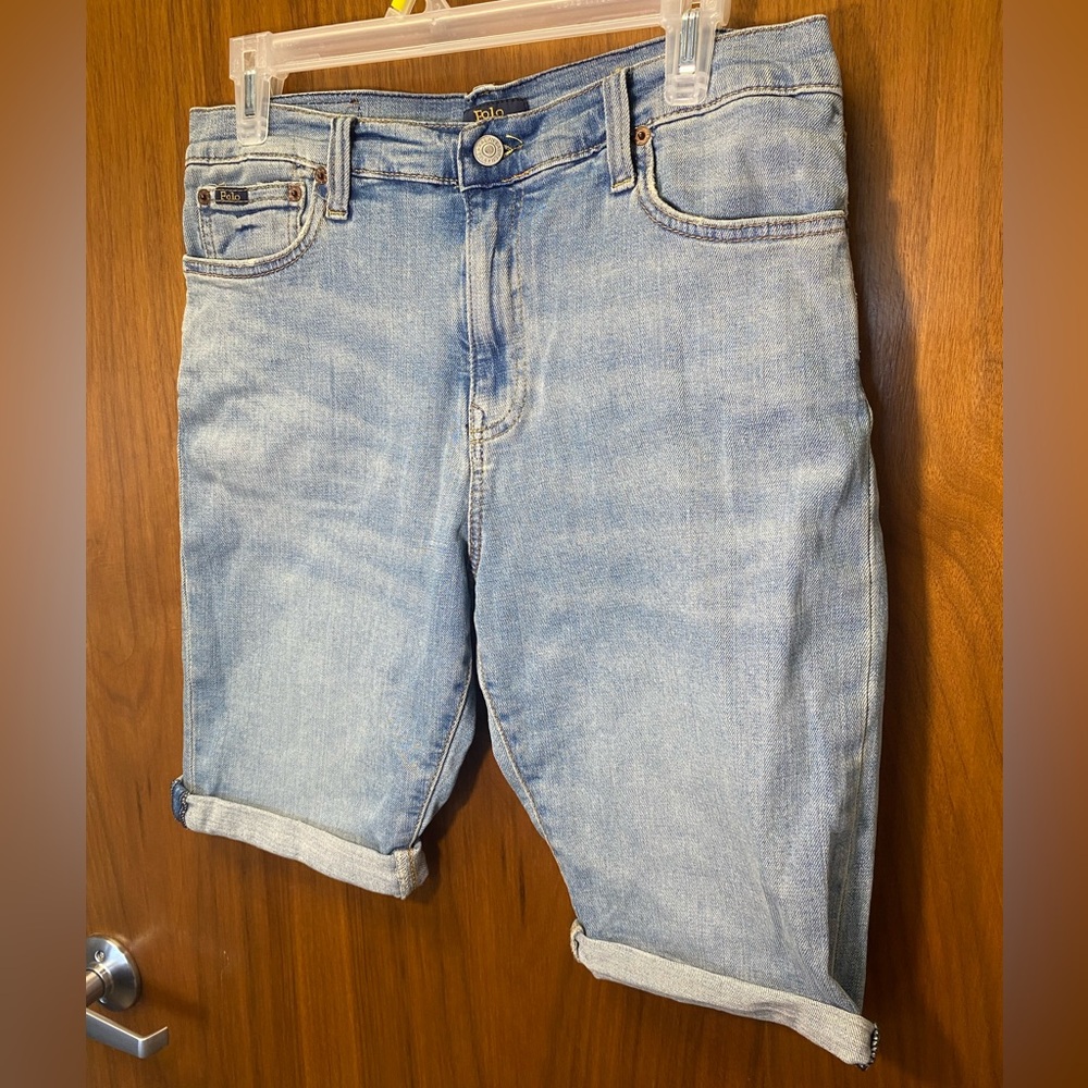 Ralph Lauren Sullivan Slim Stretch Denim Short - Picture 4 of 5